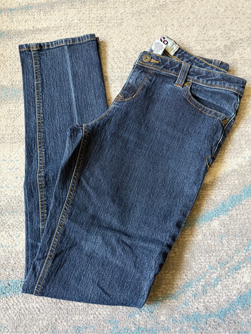 Size 9 SO Blue Straight Leg Jeans